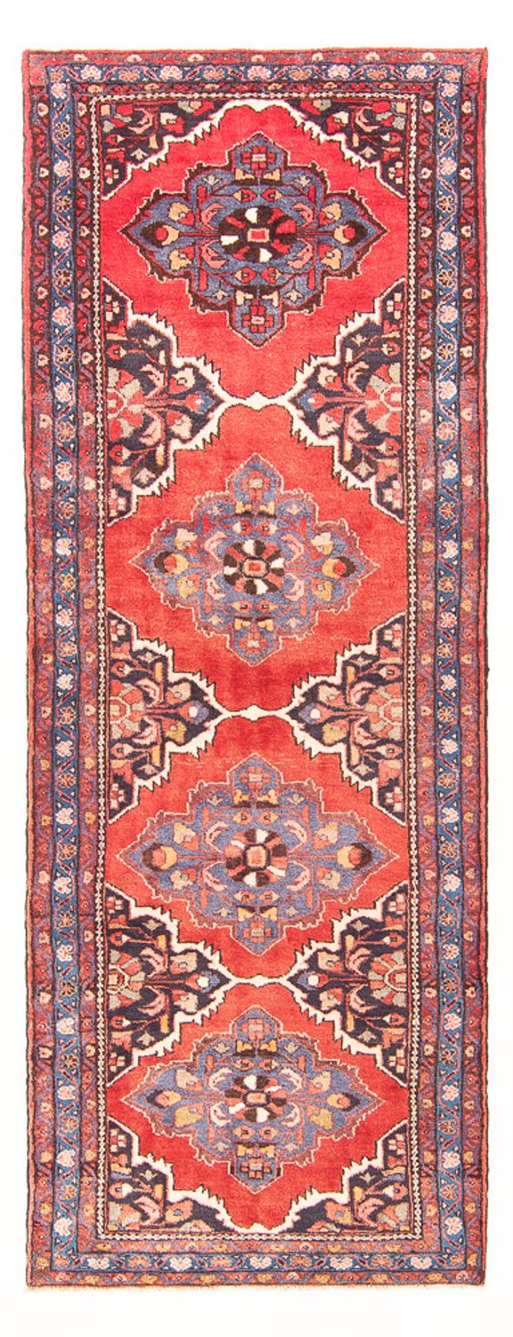Tapis de couloir Tapis persan - Bidjar - 285 x 103 cm - rouge