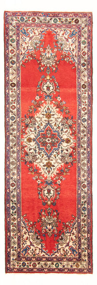 Tapis de couloir Tapis persan - Nomadic - 316 x 108 cm - rouge