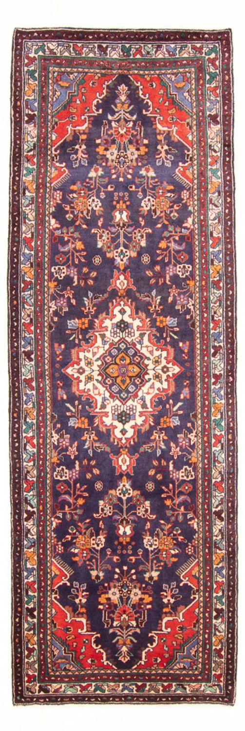 Tapis de couloir Tapis persan - Nomadic - 315 x 108 cm - bleu foncé