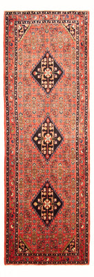 Tapis de couloir Tapis persan - Nomadic - 327 x 117 cm - rouge