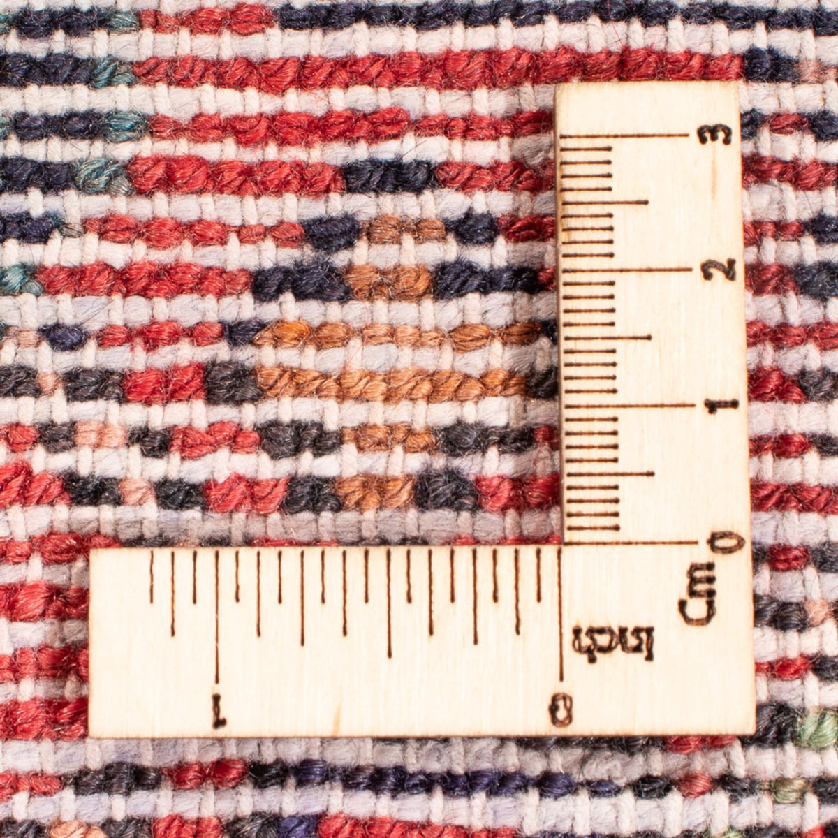 Tapis de couloir Tapis persan - Nomadic - 327 x 117 cm - rouge