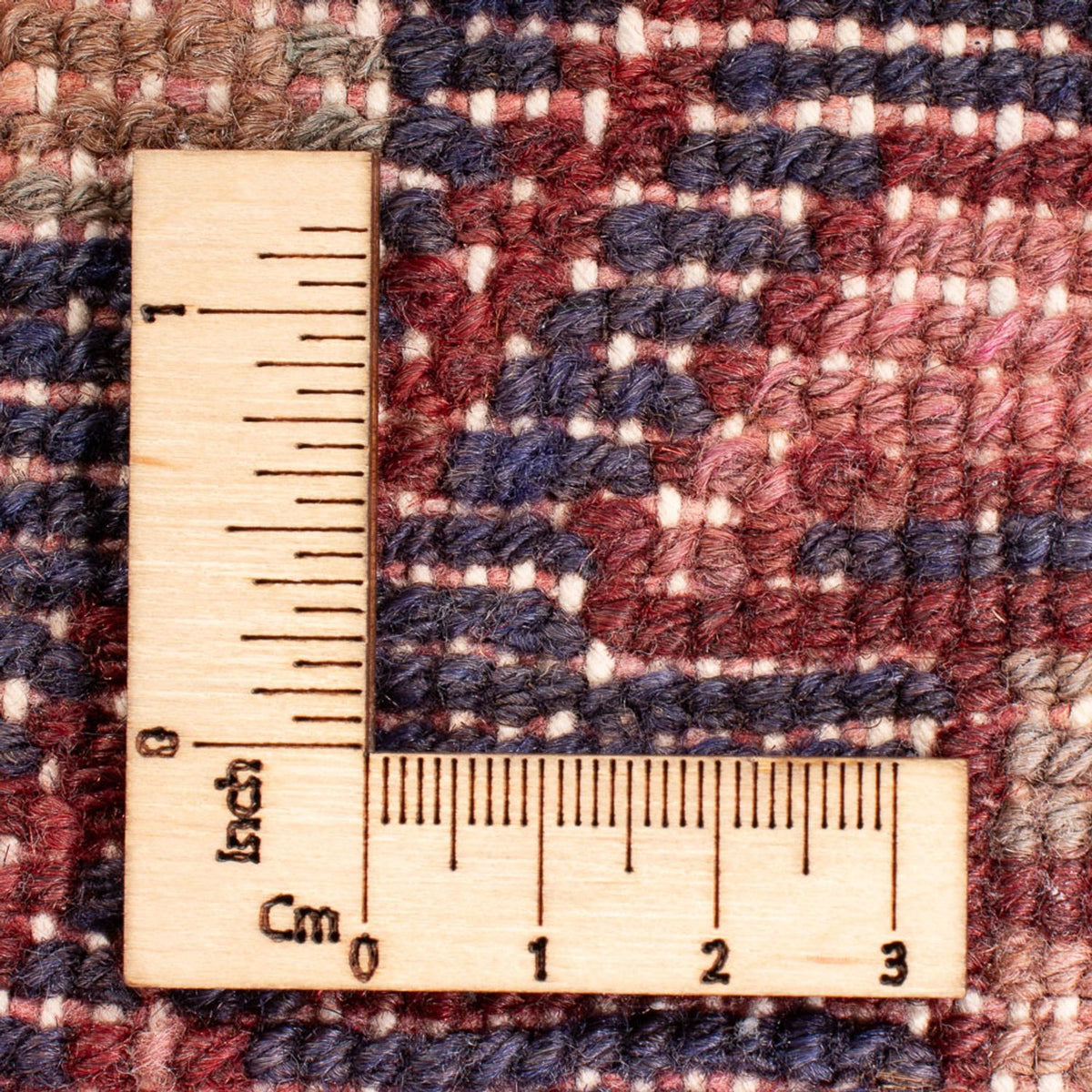 Tapis de couloir Tapis persan - Nomadic - 311 x 126 cm - rouge