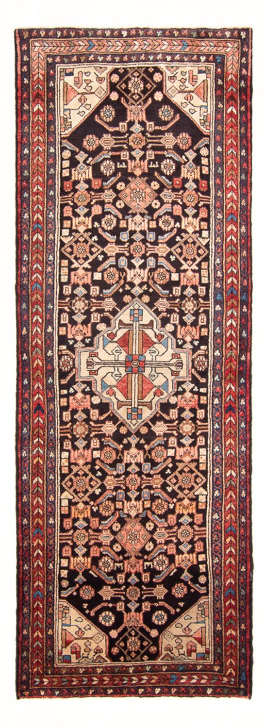 Tapis de couloir Tapis persan - Nomadic - 300 x 110 cm - bleu foncé