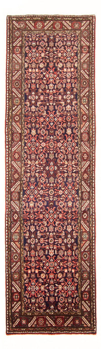 Tapis de couloir Tapis persan - Nomadic - 317 x 103 cm - bleu foncé