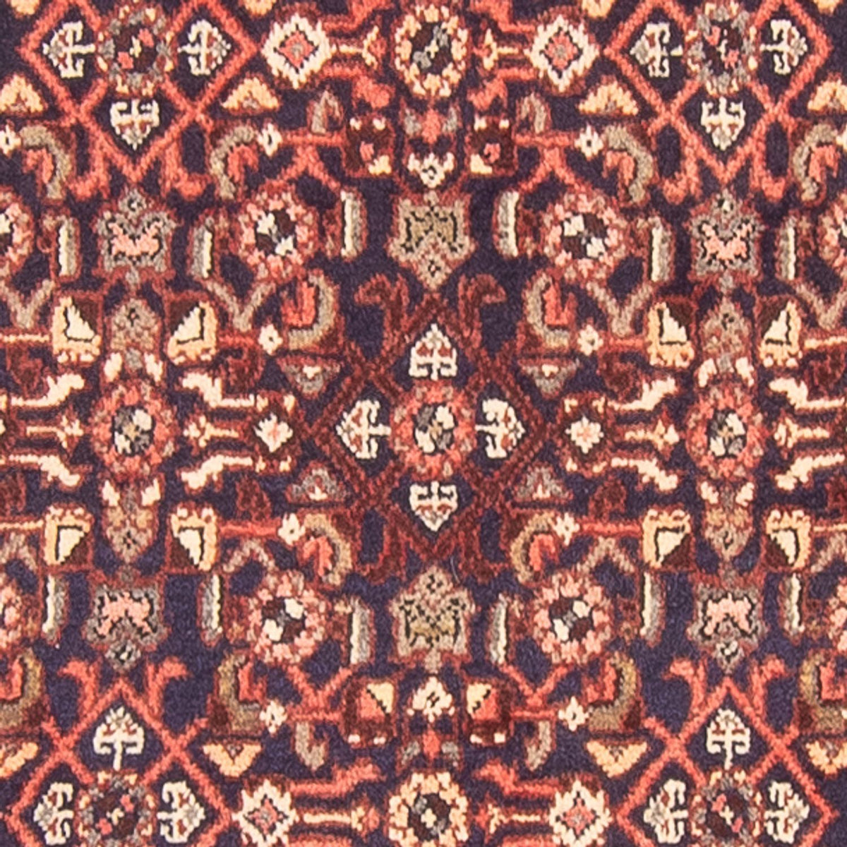 Tapis de couloir Tapis persan - Nomadic - 317 x 103 cm - bleu foncé