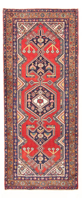 Tapis de couloir Tapis persan - Nomadic - 296 x 119 cm - rouge