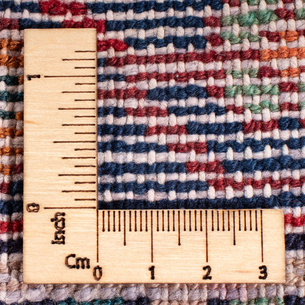 Tapis de couloir Tapis persan - Nomadic - 296 x 119 cm - rouge