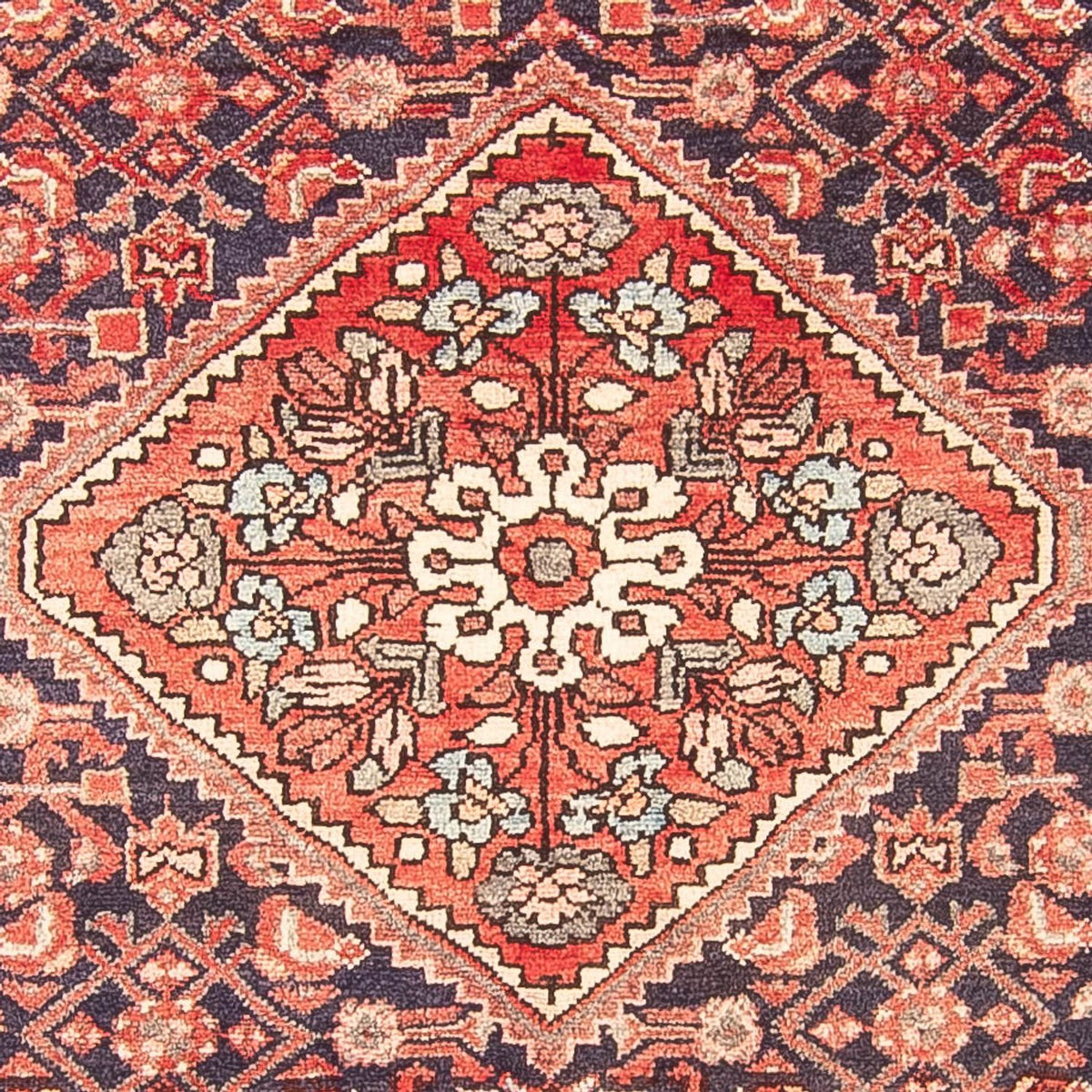 Tapis de couloir Tapis persan - Nomadic - 301 x 109 cm - bleu foncé