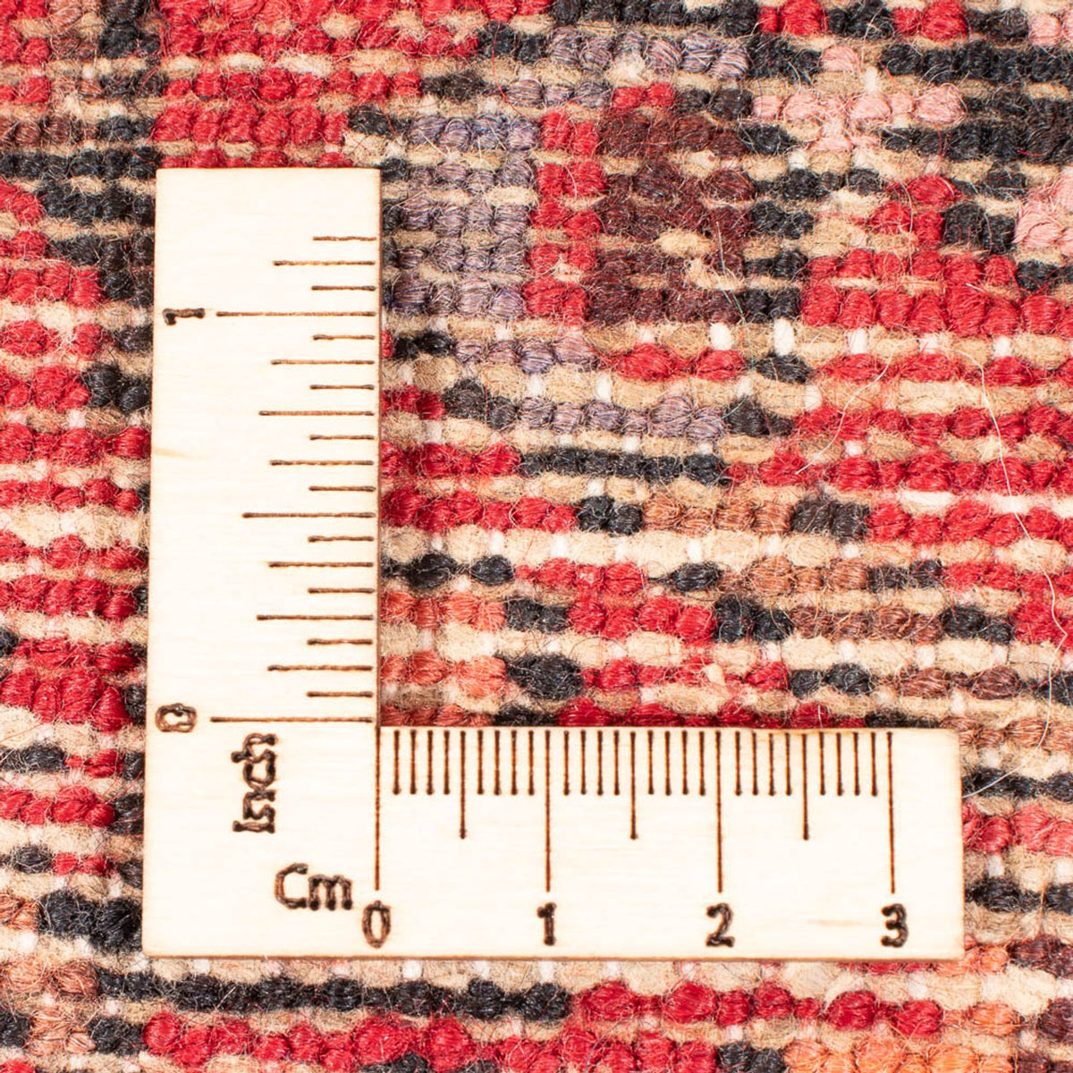 Tapis de couloir Tapis persan - Nomadic - 306 x 114 cm - rouge