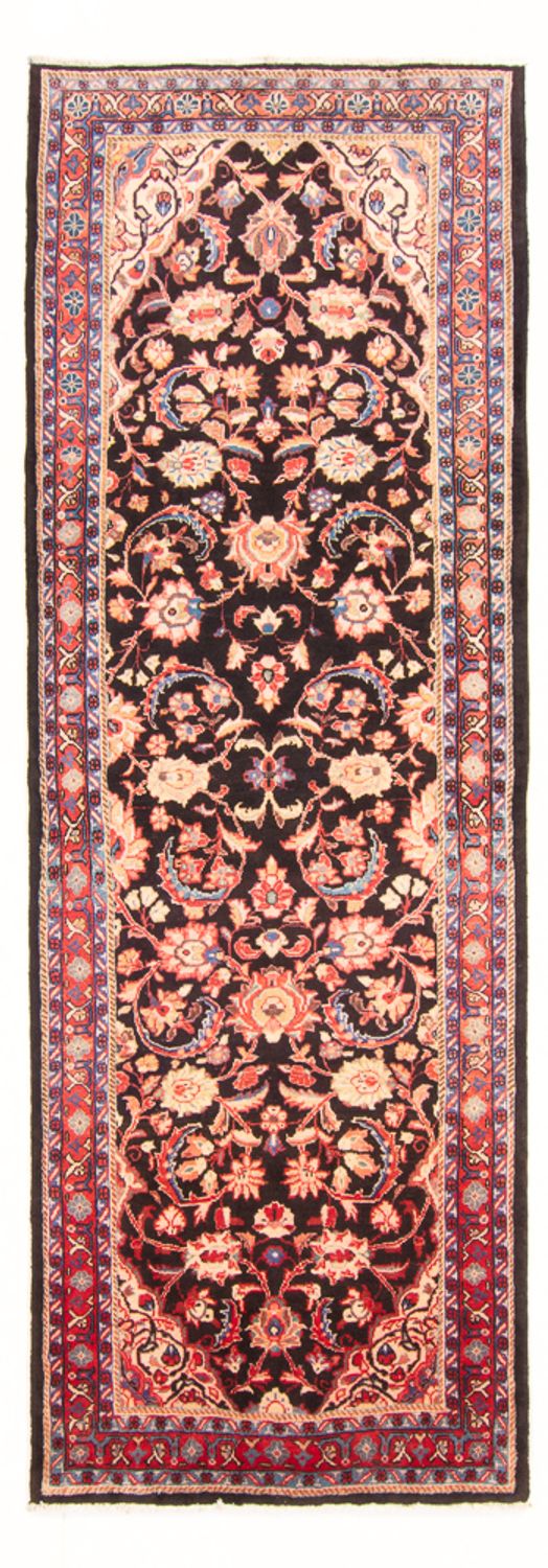 Tapis de couloir Tapis persan - Nomadic - 307 x 106 cm - bleu foncé