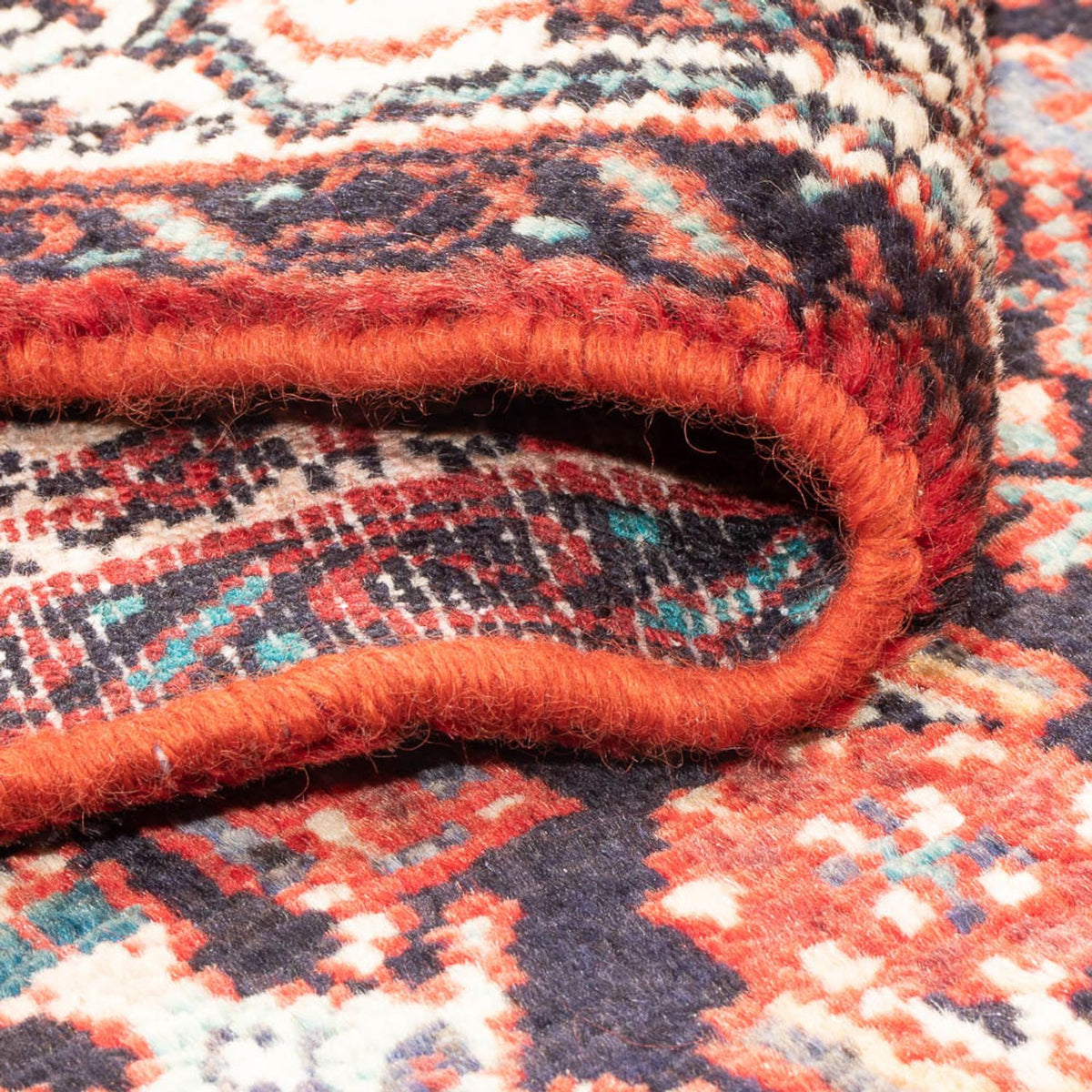 Tapis de couloir Tapis persan - Nomadic - 300 x 110 cm - bleu foncé