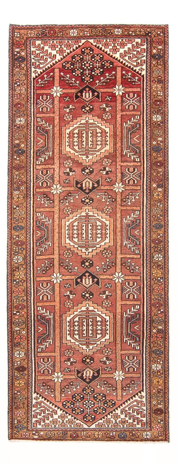 Tapis de couloir Tapis persan - Nomadic - 301 x 110 cm - rouge