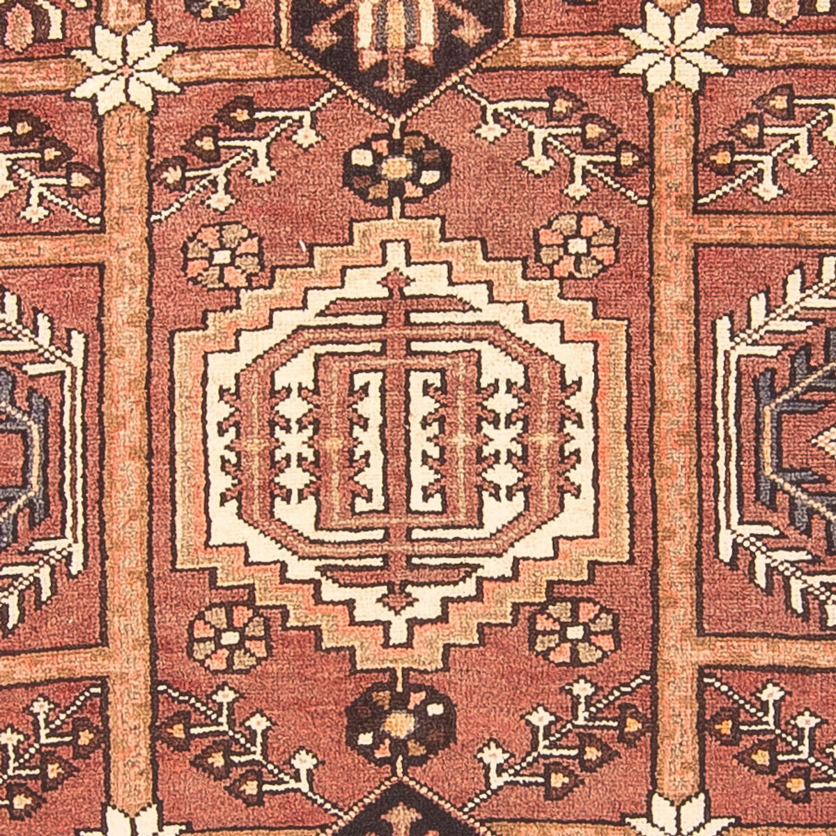 Tapis de couloir Tapis persan - Nomadic - 301 x 110 cm - rouge