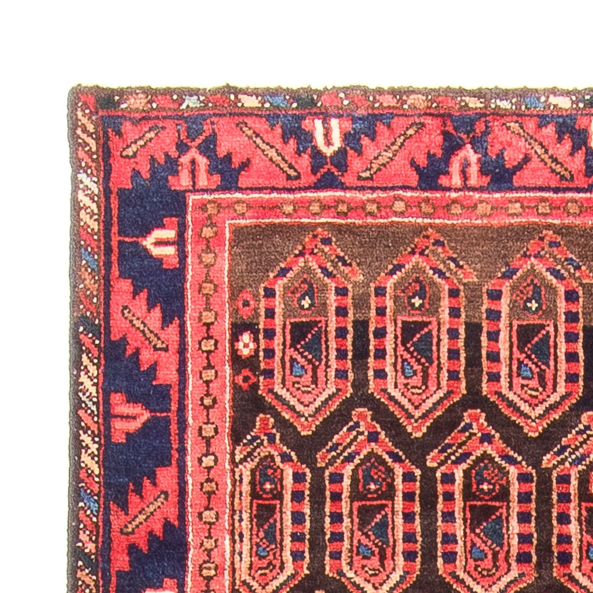 Tapis de couloir Tapis persan - Nomadic - 300 x 111 cm - multicolore