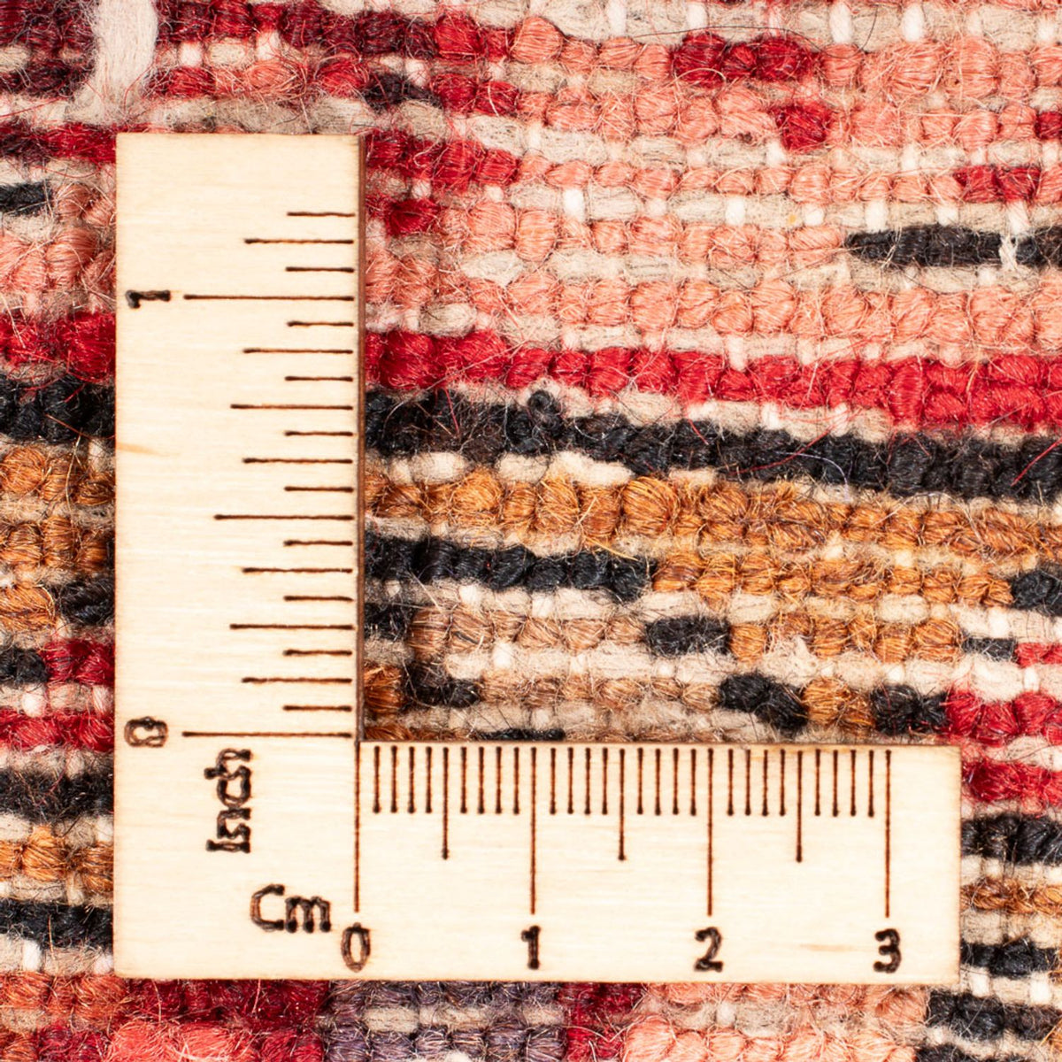 Tapis de couloir Tapis persan - Nomadic - 306 x 113 cm - rouge