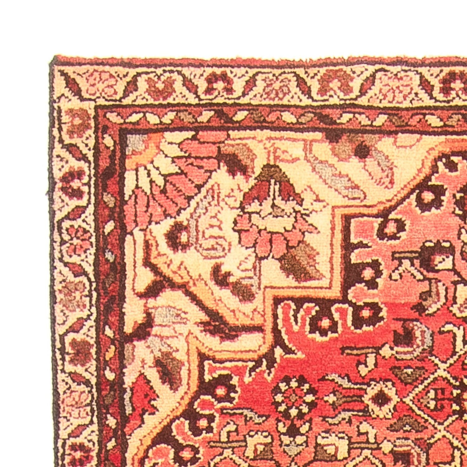 Tapis de couloir Tapis persan - Nomadic - 294 x 100 cm - rouge
