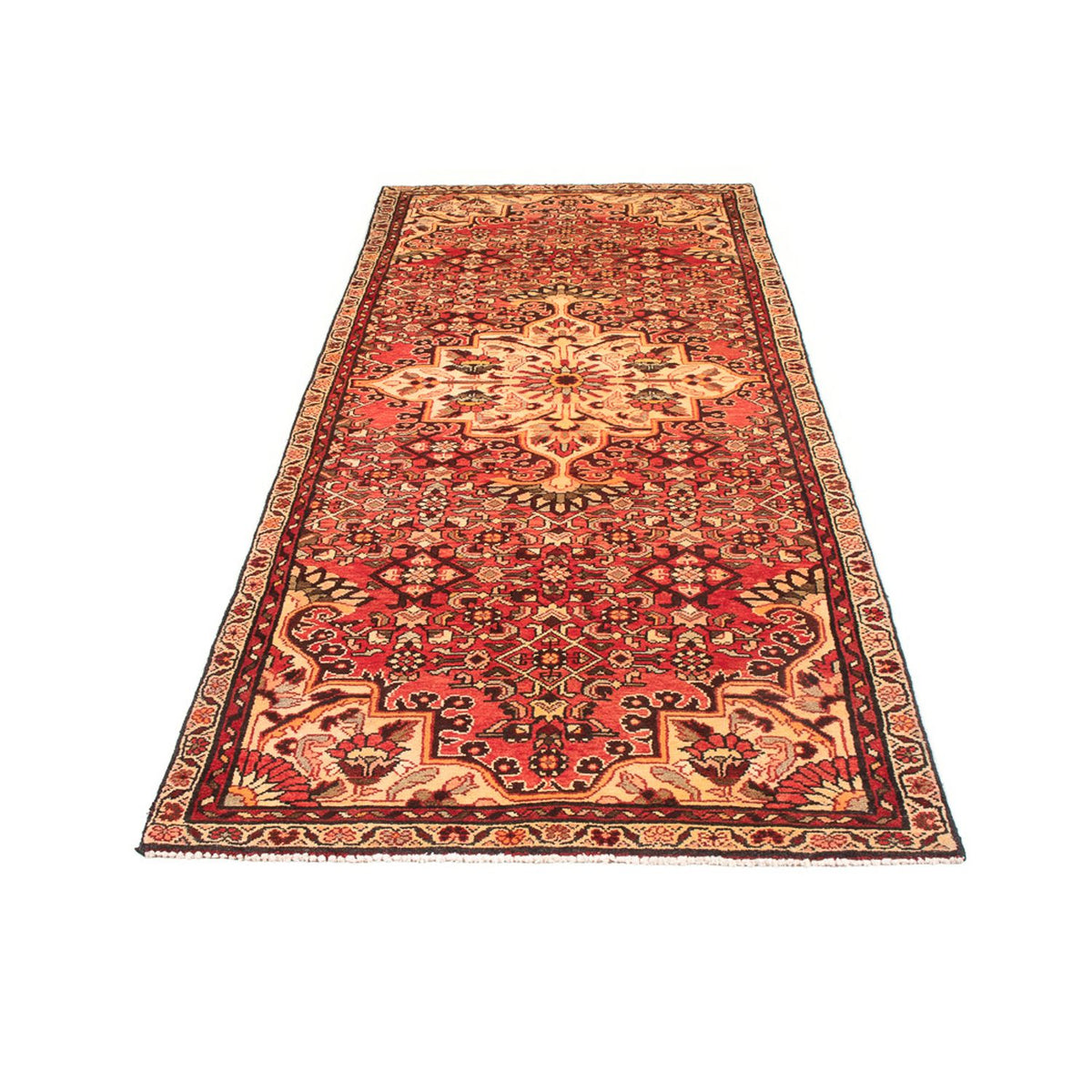 Tapis de couloir Tapis persan - Nomadic - 294 x 100 cm - rouge