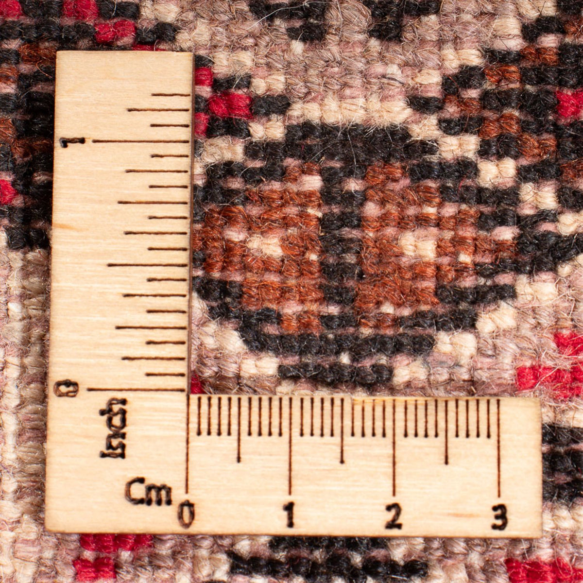 Tapis de couloir Tapis Turkaman - 282 x 100 cm - crème