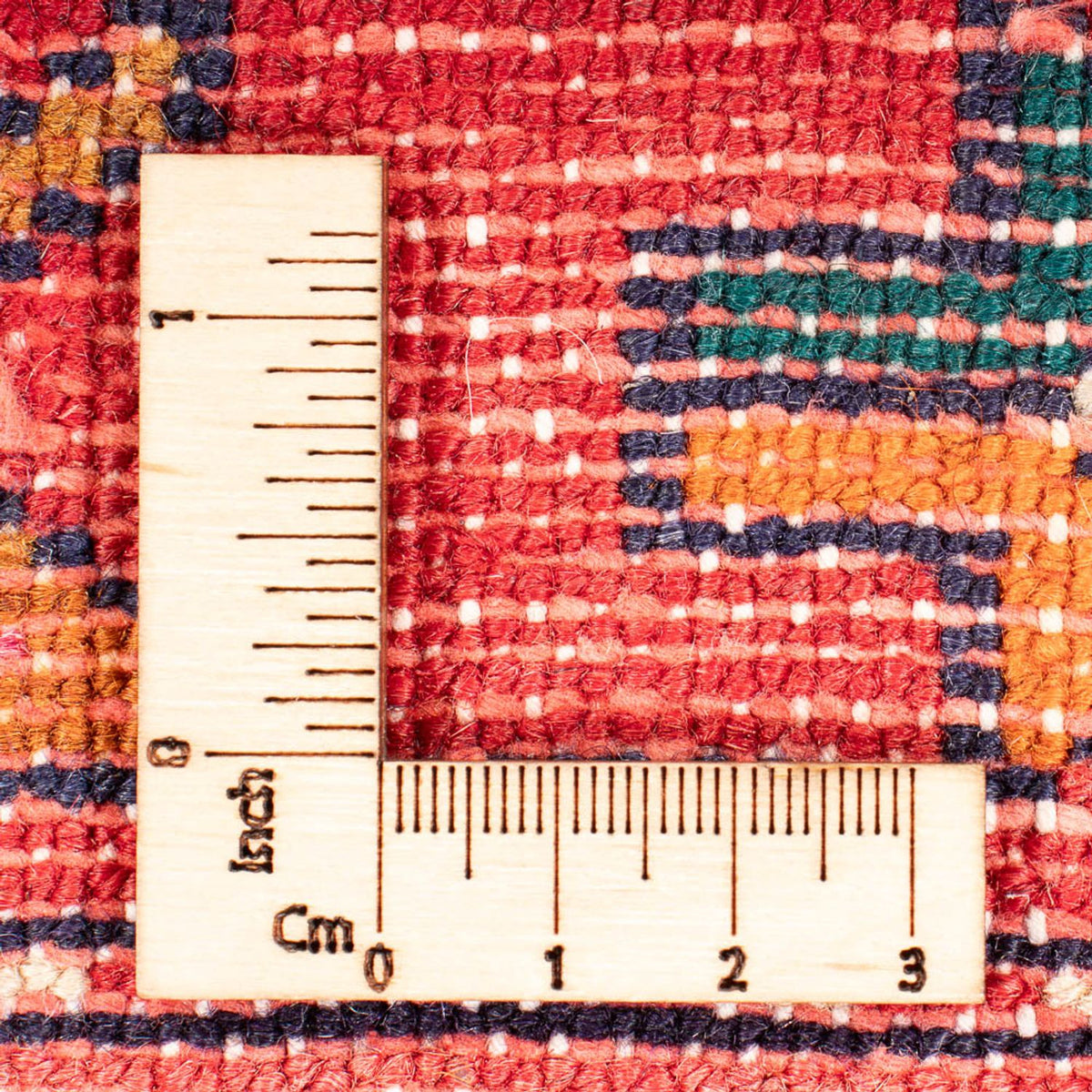 Tapis de couloir Tapis persan - Nomadic - 290 x 102 cm - rouge