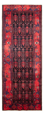 Tapis de couloir Tapis persan - Nomadic - 305 x 117 cm - bleu foncé