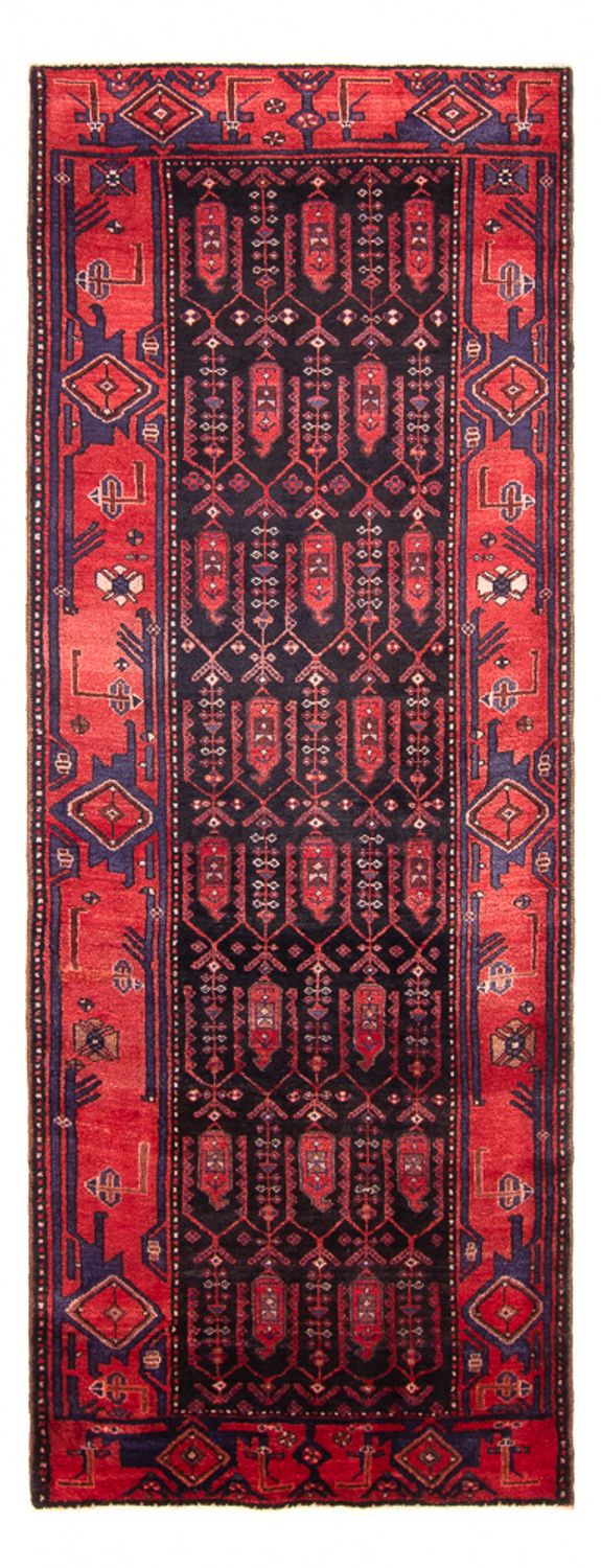 Tapis de couloir Tapis persan - Nomadic - 305 x 117 cm - bleu foncé
