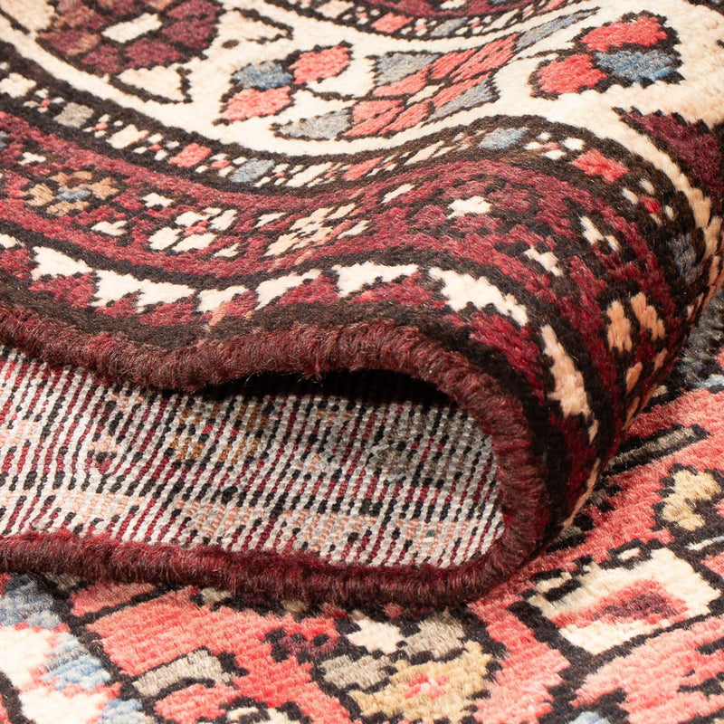 Tapis de couloir Tapis persan - Nomadic - 316 x 107 cm - rouge