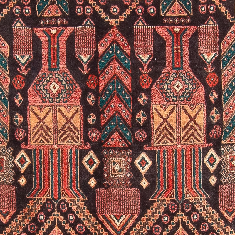 Tapis de couloir Tapis persan - Nomadic - 270 x 116 cm - bleu foncé