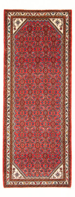 Tapis de couloir Tapis persan - Nomadic - 293 x 111 cm - rouge