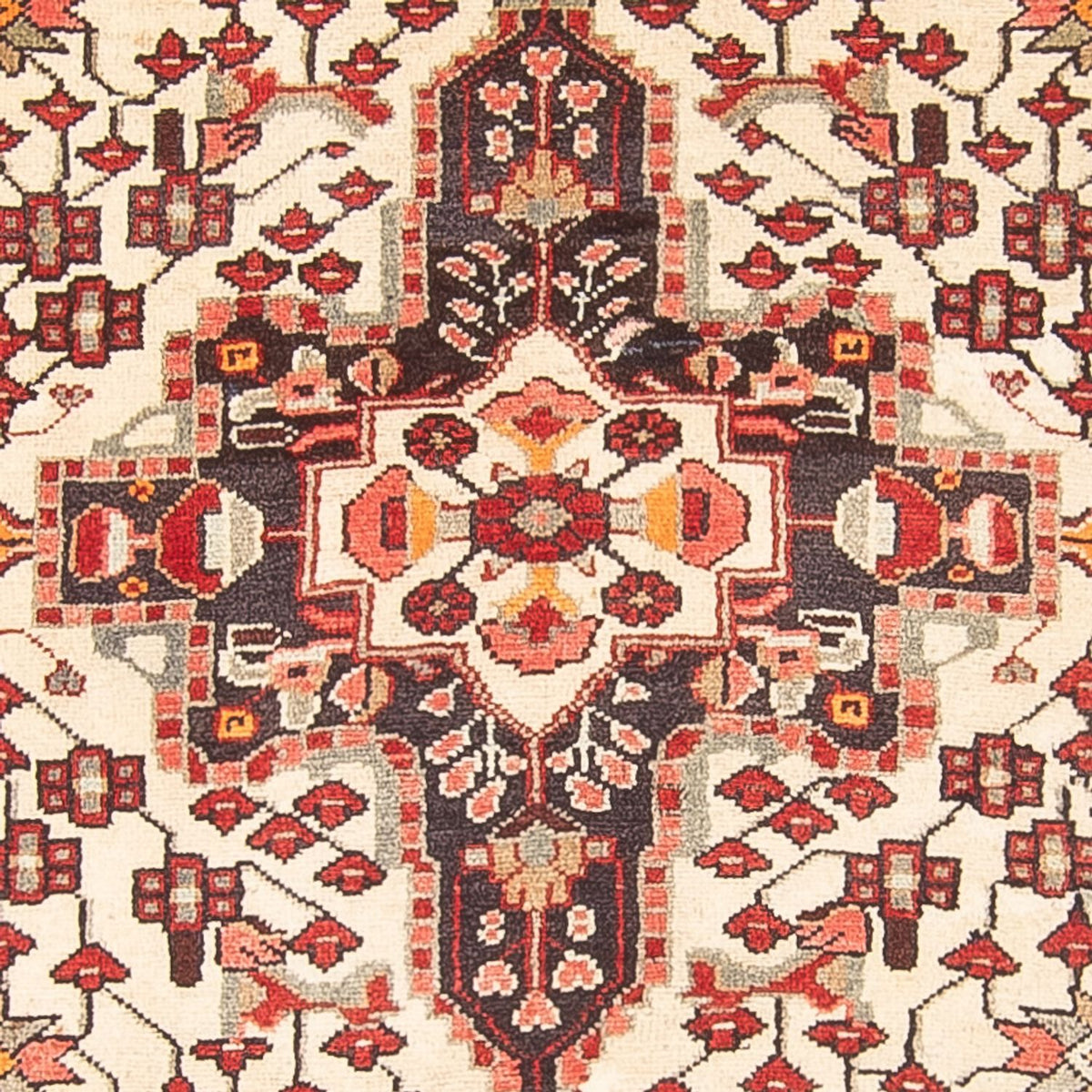 Tapis de couloir Tapis persan - Nomadic - 288 x 112 cm - crème