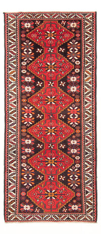 Tapis de couloir Tapis persan - Nomadic - 285 x 118 cm - rouge