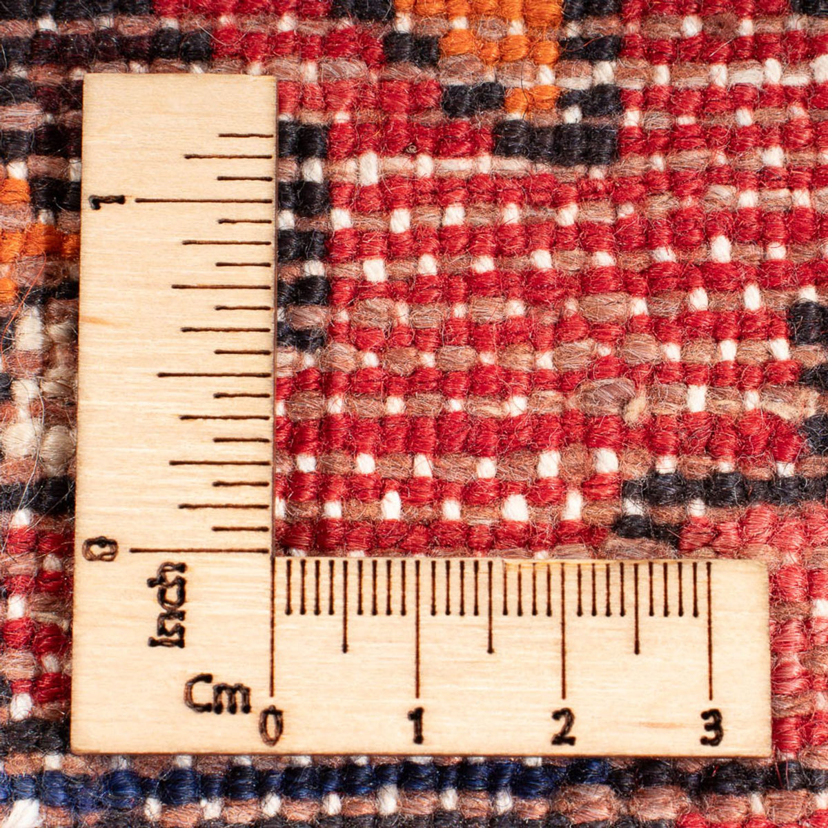 Tapis de couloir Tapis persan - Nomadic - 285 x 118 cm - rouge