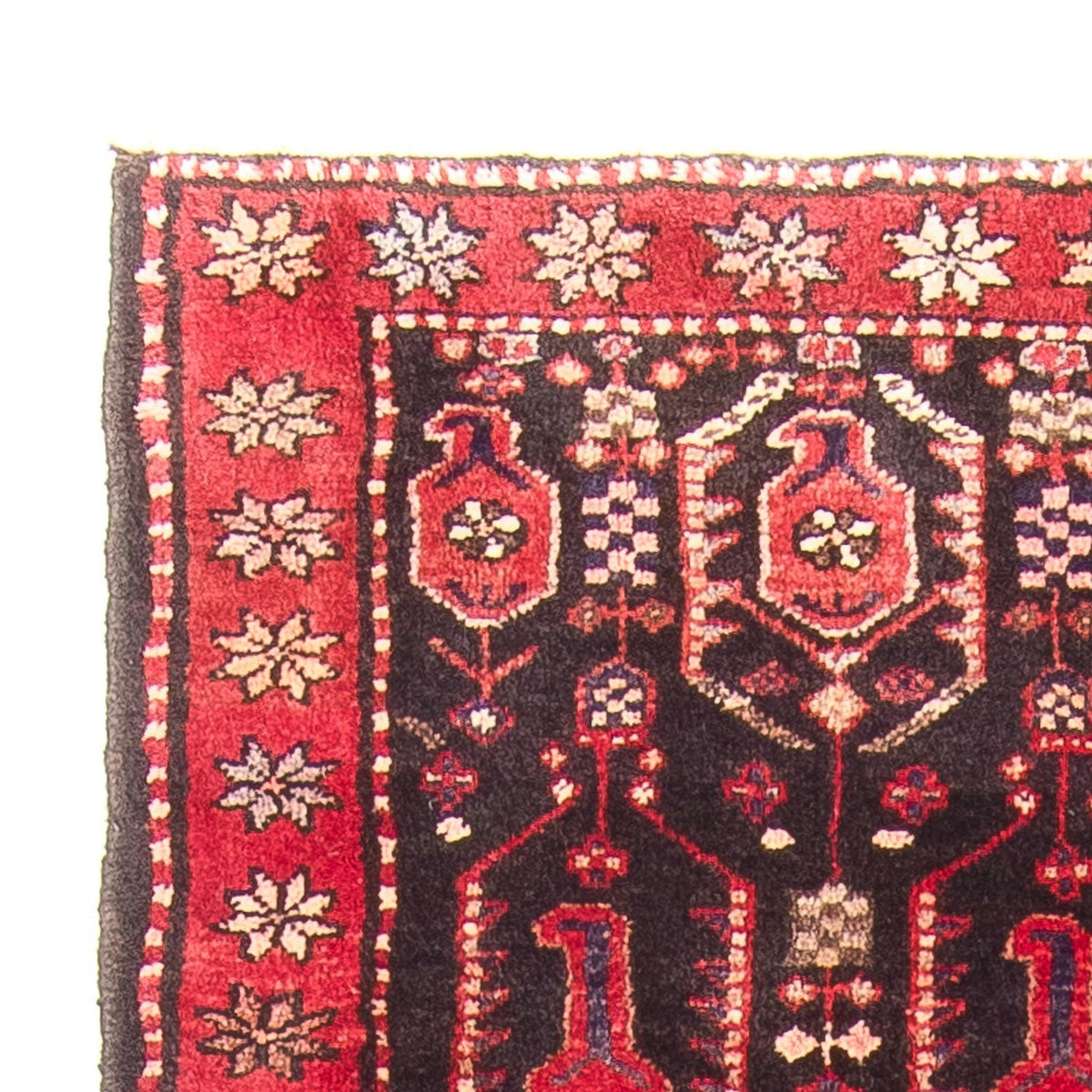 Tapis de couloir Tapis persan - Nomadic - 287 x 100 cm - bleu foncé