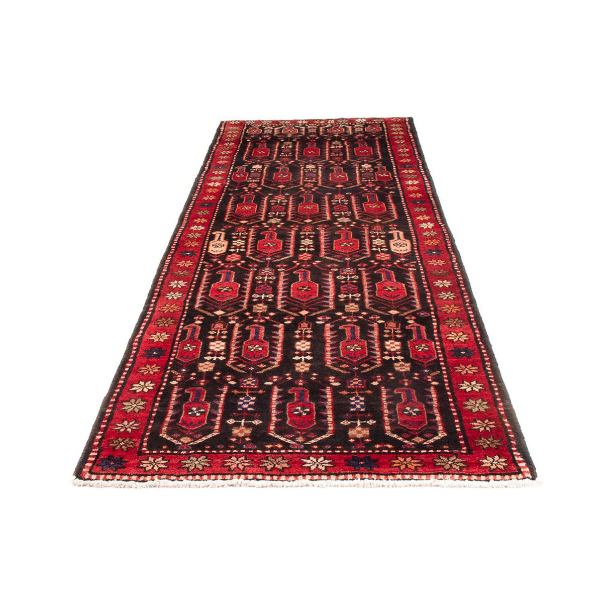 Tapis de couloir Tapis persan - Nomadic - 287 x 100 cm - bleu foncé