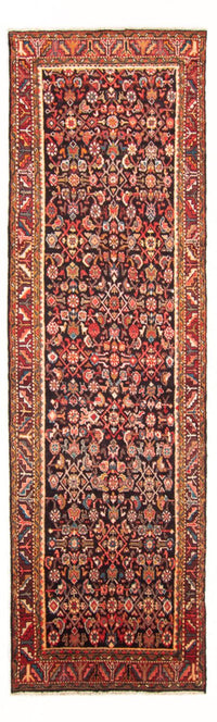 Tapis de couloir Tapis persan - Nomadic - 356 x 114 cm - bleu foncé