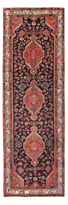 Tapis de couloir Tapis persan - Nomadic - 307 x 97 cm - bleu foncé