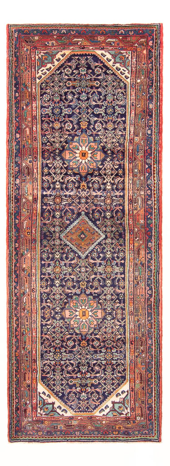 Tapis de couloir Tapis persan - Nomadic - 324 x 111 cm - bleu foncé