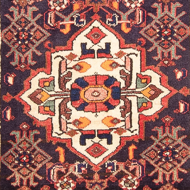 Tapis de couloir Tapis persan - Nomadic - 313 x 108 cm - bleu foncé