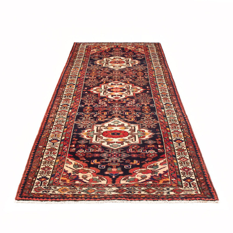 Tapis de couloir Tapis persan - Nomadic - 313 x 108 cm - bleu foncé