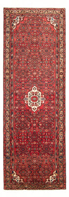 Tapis de couloir Tapis persan - Nomadic - 326 x 112 cm - rouge