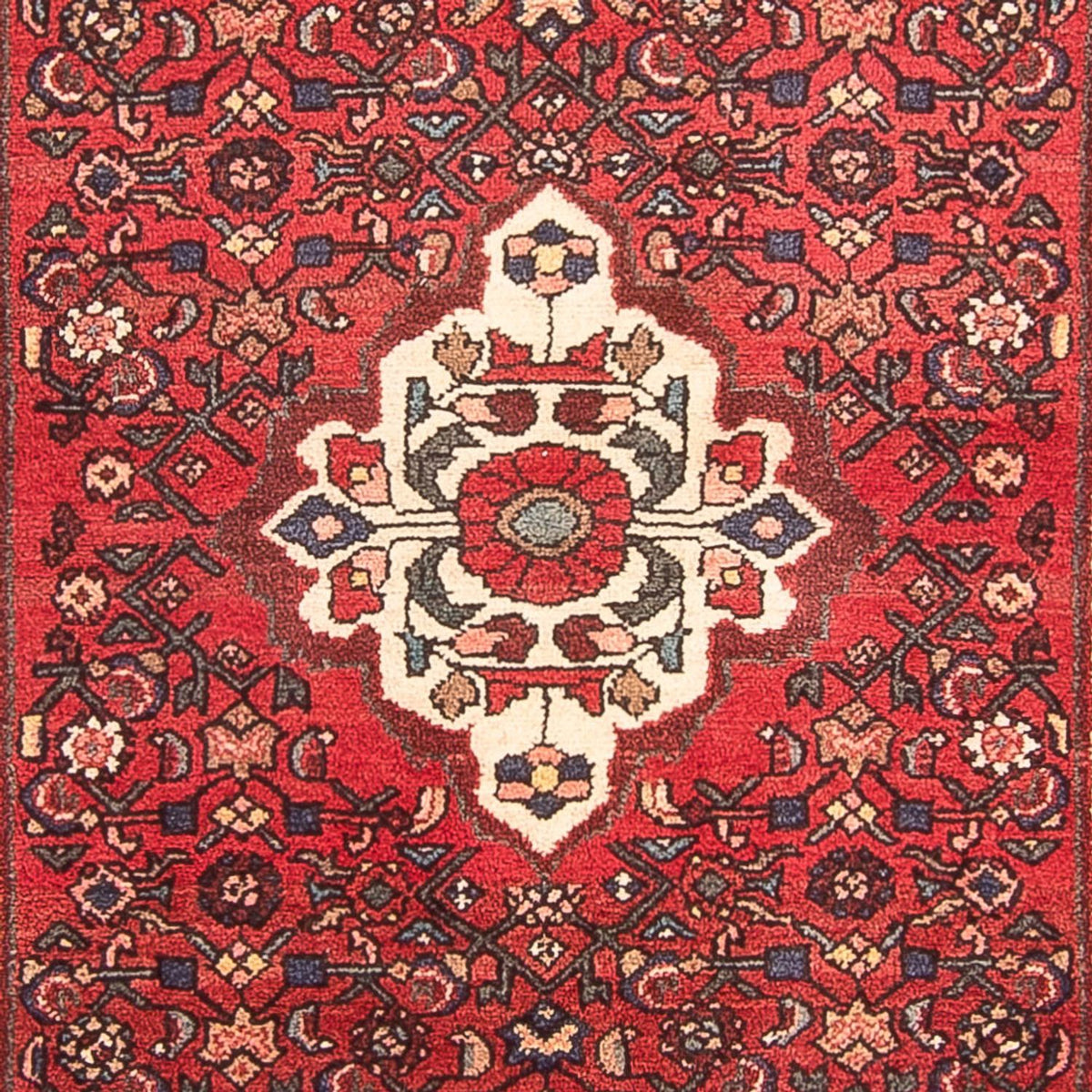 Tapis de couloir Tapis persan - Nomadic - 326 x 112 cm - rouge