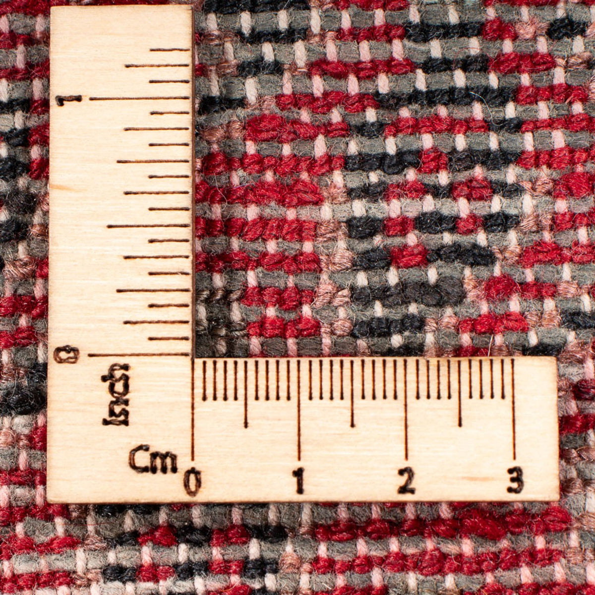 Tapis de couloir Tapis persan - Nomadic - 314 x 111 cm - rouge