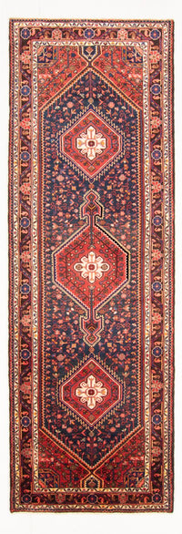 Tapis de couloir Tapis persan - Nomadic - 324 x 115 cm - bleu foncé