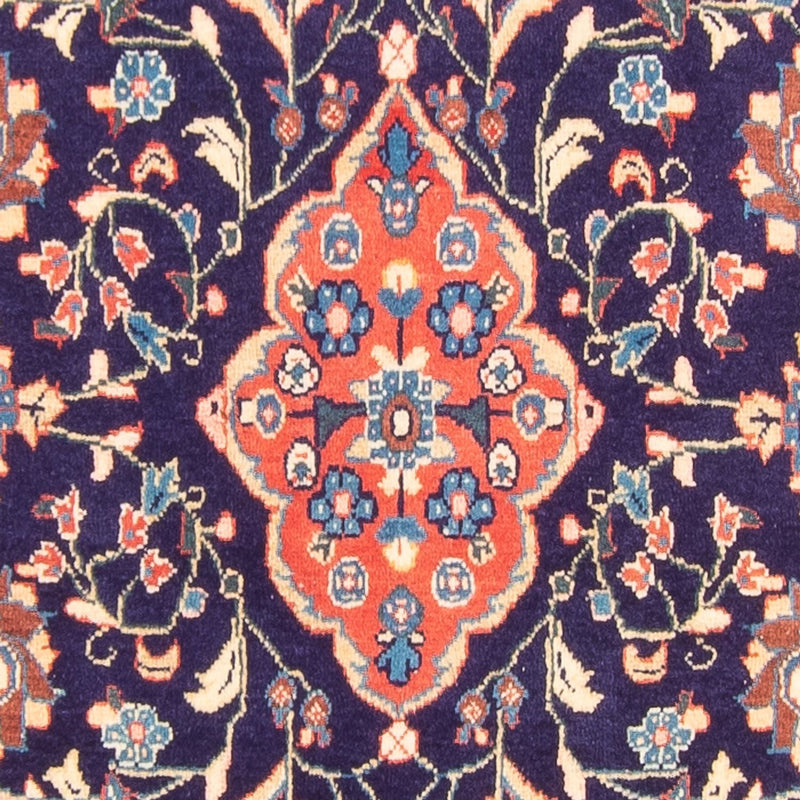 Tapis de couloir Tapis persan - Classique - 323 x 108 cm - bleu foncé