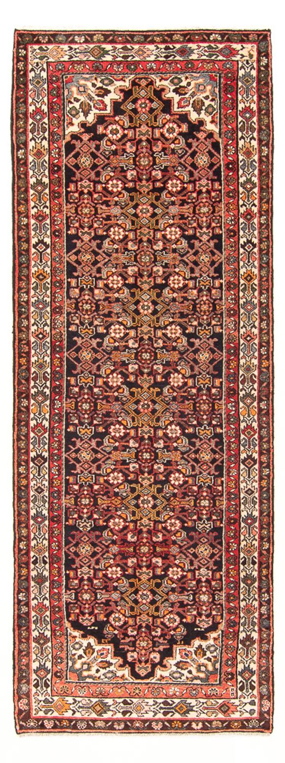 Tapis de couloir Tapis persan - Nomadic - 307 x 113 cm - bleu foncé