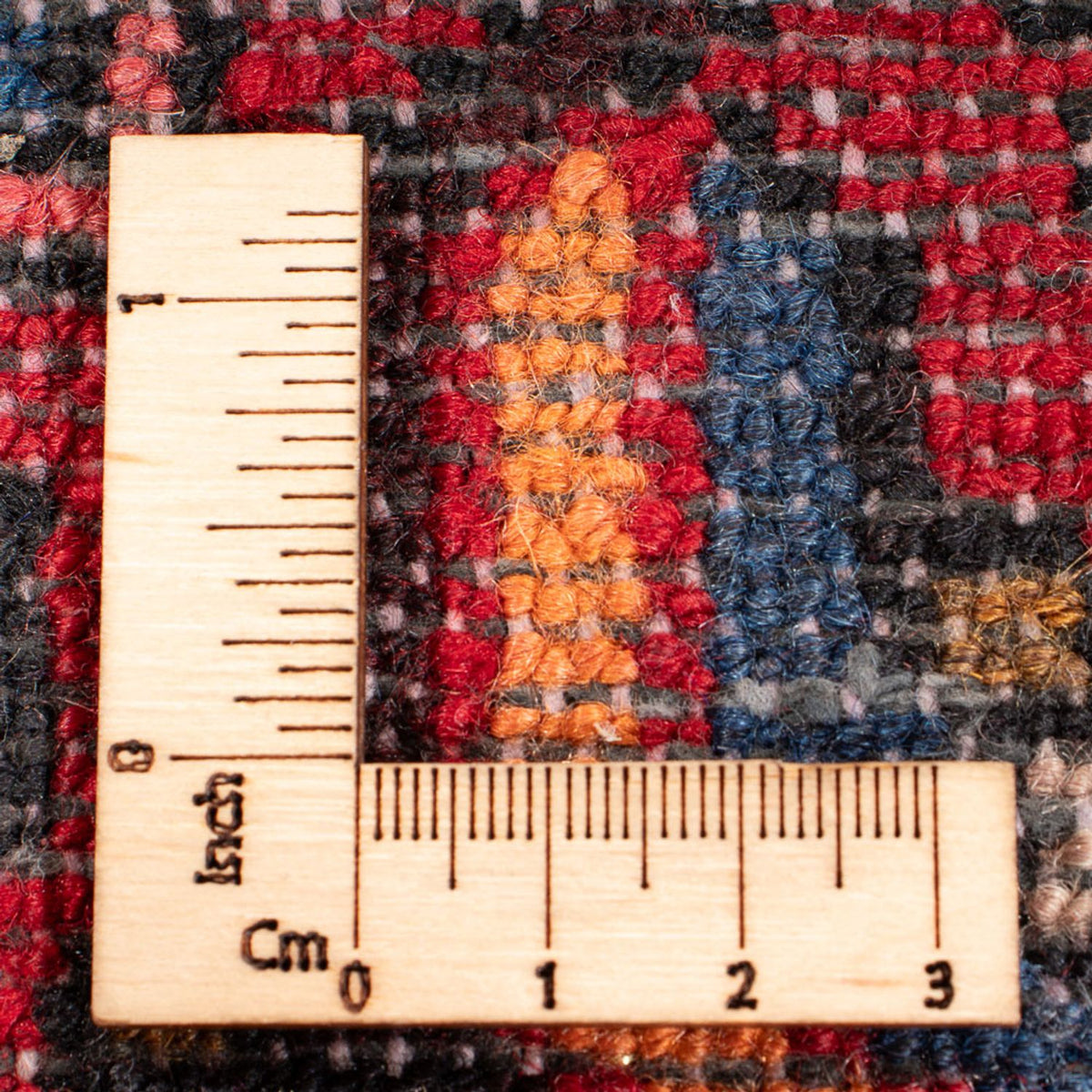 Tapis de couloir Tapis persan - Nomadic - 322 x 115 cm - rouge