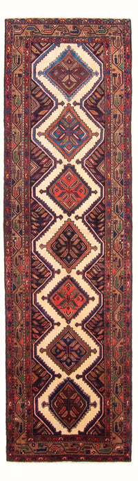Tapis de couloir Tapis persan - Nomadic - 303 x 95 cm - crème