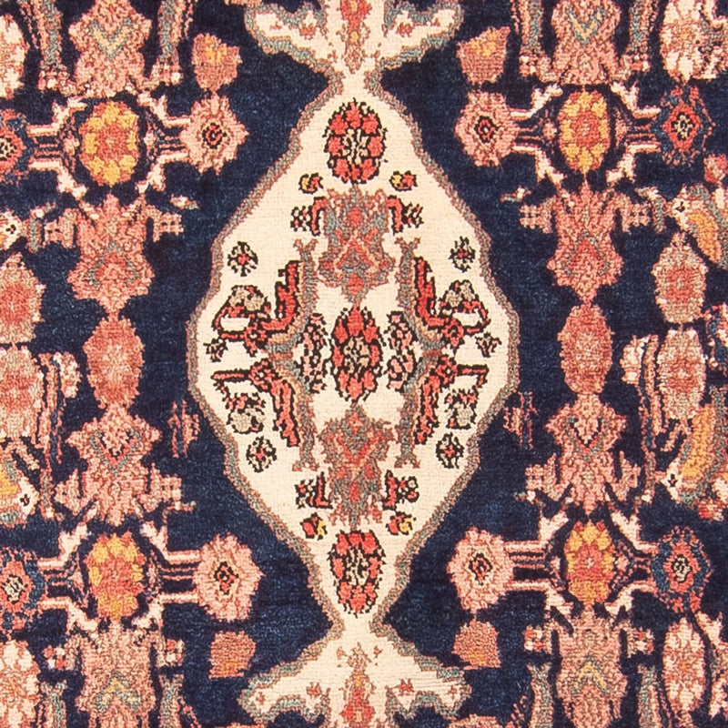 Tapis de couloir Tapis persan - Nomadic - 322 x 107 cm - bleu foncé