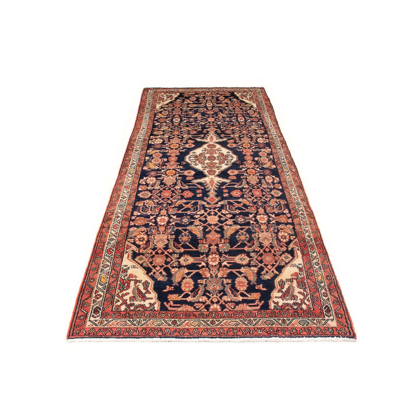 Tapis de couloir Tapis persan - Nomadic - 322 x 107 cm - bleu foncé