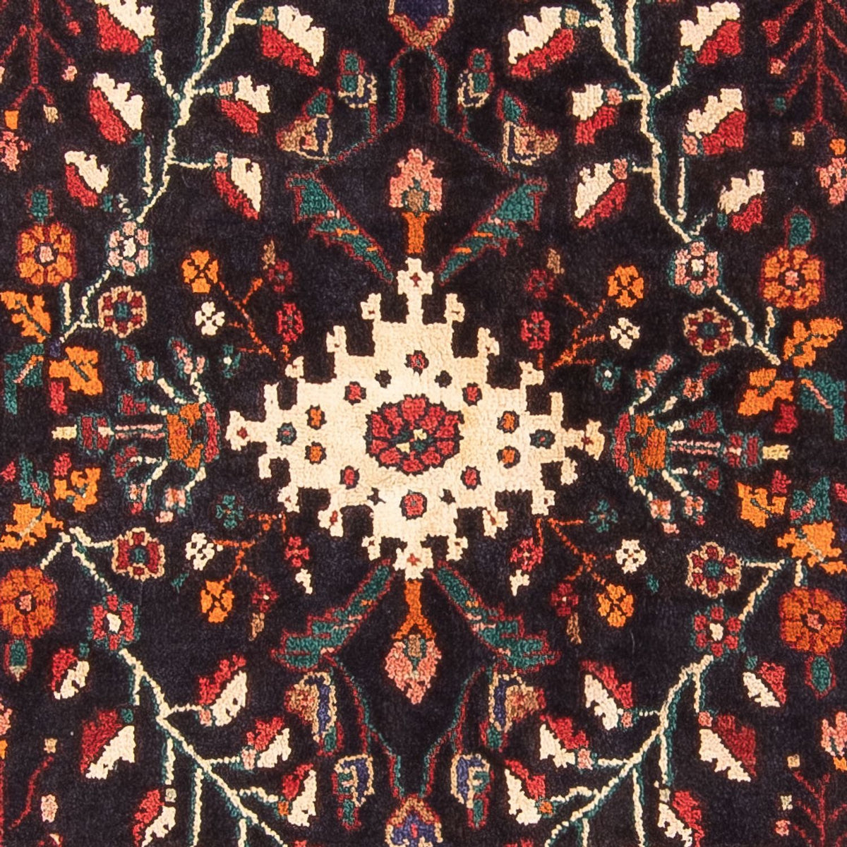 Tapis de couloir Tapis persan - Nomadic - 317 x 111 cm - bleu foncé