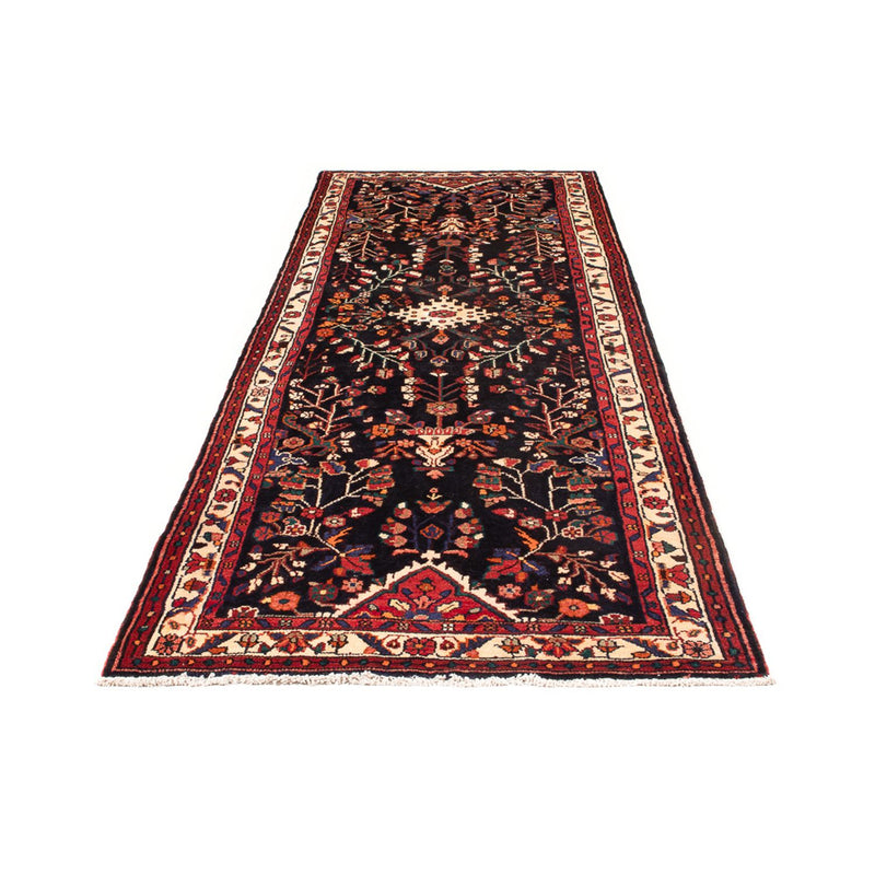 Tapis de couloir Tapis persan - Nomadic - 317 x 111 cm - bleu foncé